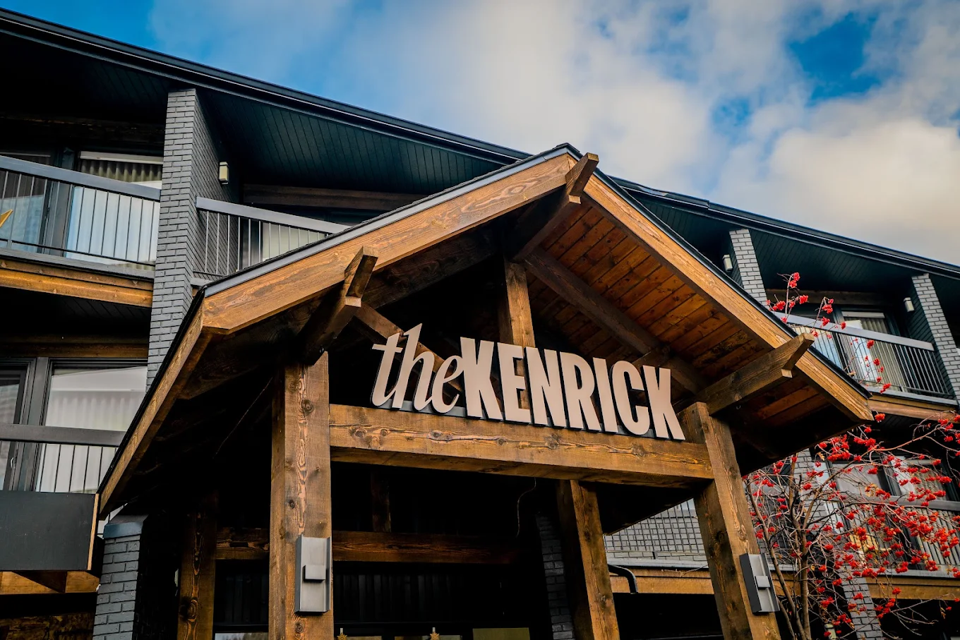 The Kenrick hotel exterior, Banff Avenue